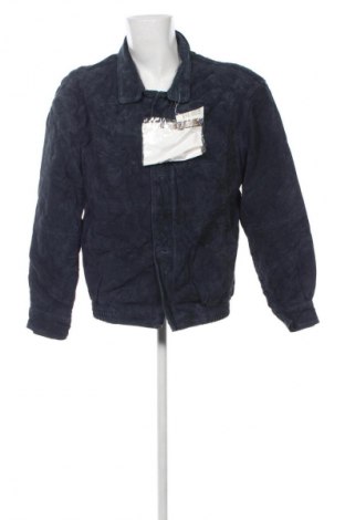 Férfi bőrdzseki Marcel Clair, Méret M, Szín Kék, Ár 70 529 Ft