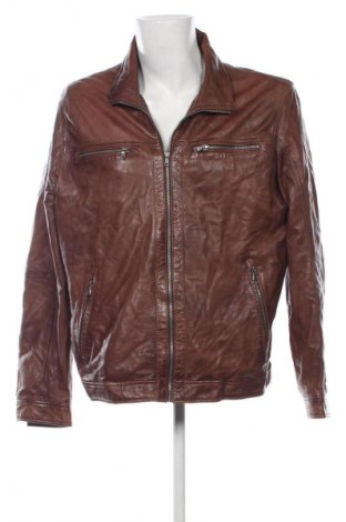 Мъжко кожено яке Nils Sundstrom, Размер XL, Цвят Кафяв, Цена 50,10 €