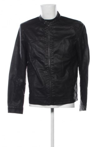 Pánska kožená bunda  Only & Sons, Veľkosť M, Farba Čierna, Cena  48,95 €