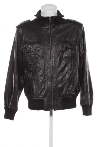Męska skórzana kurtka Sluisleder, Rozmiar XL, Kolor Czarny, Cena 292,94 zł