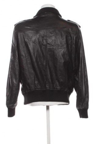 Męska skórzana kurtka Sluisleder, Rozmiar XL, Kolor Czarny, Cena 292,94 zł