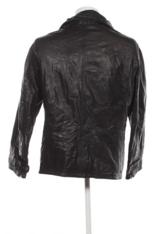 Męska skórzana kurtka Strellson, Rozmiar M, Kolor Czarny, Cena 621,58 zł