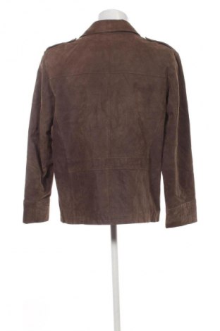 Męska skórzana kurtka TCM, Rozmiar L, Kolor Brązowy, Cena 193,99 zł