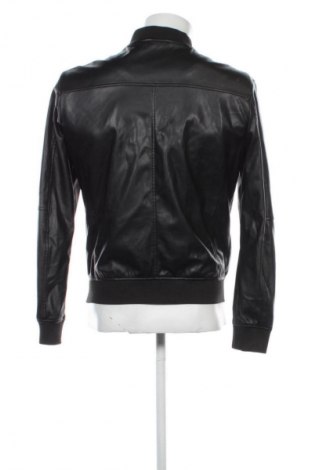 Geacă de piele pentru bărbati Zara, Mărime M, Culoare Negru, Preț 109,00 Lei