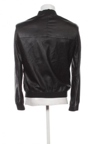 Geacă de piele pentru bărbati Zara, Mărime S, Culoare Negru, Preț 141,99 Lei