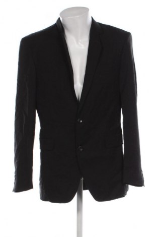 Ανδρικό σακάκι Dressmann, Μέγεθος L, Χρώμα Μαύρο, Τιμή 7,99 €