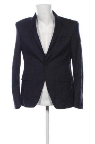 Męska marynarka Zara, Rozmiar L, Kolor Niebieski, Cena 76,99 zł