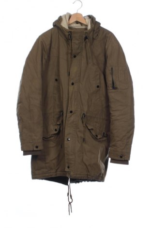 Geacă de bărbati Bershka, Mărime XS, Culoare Verde, Preț 163,99 Lei