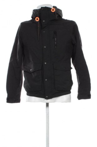 Geacă de bărbati Pull&Bear, Mărime S, Culoare Negru, Preț 128,00 Lei
