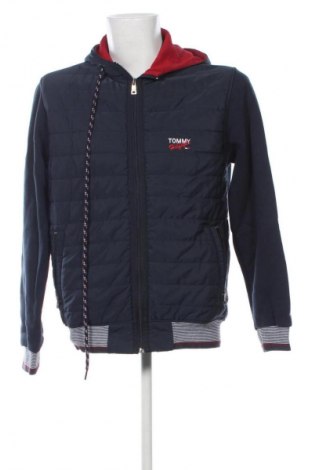 Męska kurtka Tommy Hilfiger, Rozmiar XL, Kolor Niebieski, Cena 561,66 zł