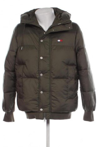 Pánská bunda  Tommy Jeans, Velikost L, Barva Zelená, Cena  4 799,00 Kč
