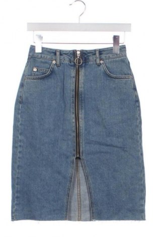 Szoknya Topshop, Méret XS, Szín Kék, Ár 8 640 Ft