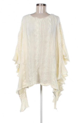 Πόντσο Unbranded, Μέγεθος M, Χρώμα Εκρού, Τιμή 27,68 €