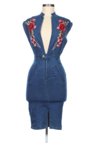 Šaty  Boohoo, Velikost S, Barva Modrá, Cena  567,00 Kč