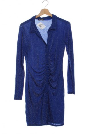 Kleid Boohoo, Größe XS, Farbe Blau, Preis € 13,81