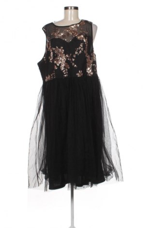 Kleid SHEIN, Größe 4XL, Farbe Schwarz, Preis 47,57 €