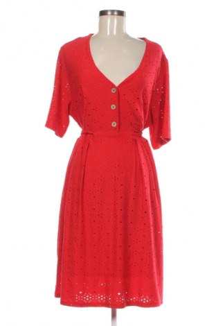Šaty  Ulla Popken, Veľkosť XL, Farba Červená, Cena  22,95 €