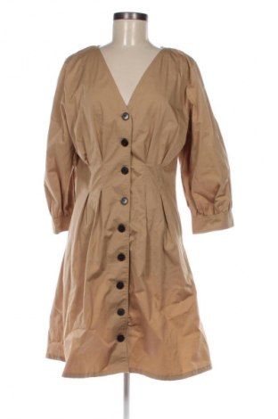 Kleid Zara, Größe L, Farbe Braun, Preis 9,04 €