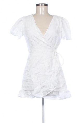 Kleid Zara, Größe L, Farbe Weiß, Preis € 13,99