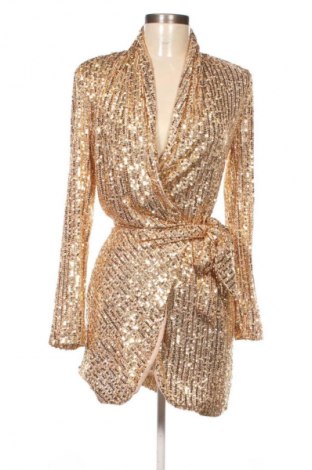 Kleid Zara, Größe XS, Farbe Golden, Preis € 18,99