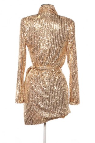 Kleid Zara, Größe XS, Farbe Golden, Preis € 18,99