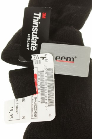 Ръкавици Eem, Цвят Черен, Цена 12,80 лв.