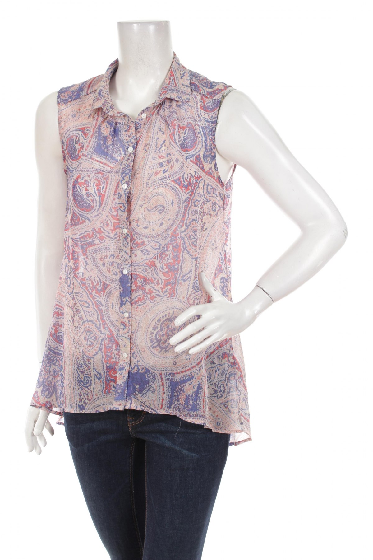 Γυναικείο πουκάμισο H&M, Μέγεθος M, Χρώμα Πολύχρωμο, Τιμή 11,75 €