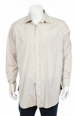 Мъжка риза Robert Talbott, Размер L, Цвят Бежов, Цена 20,40 лв.