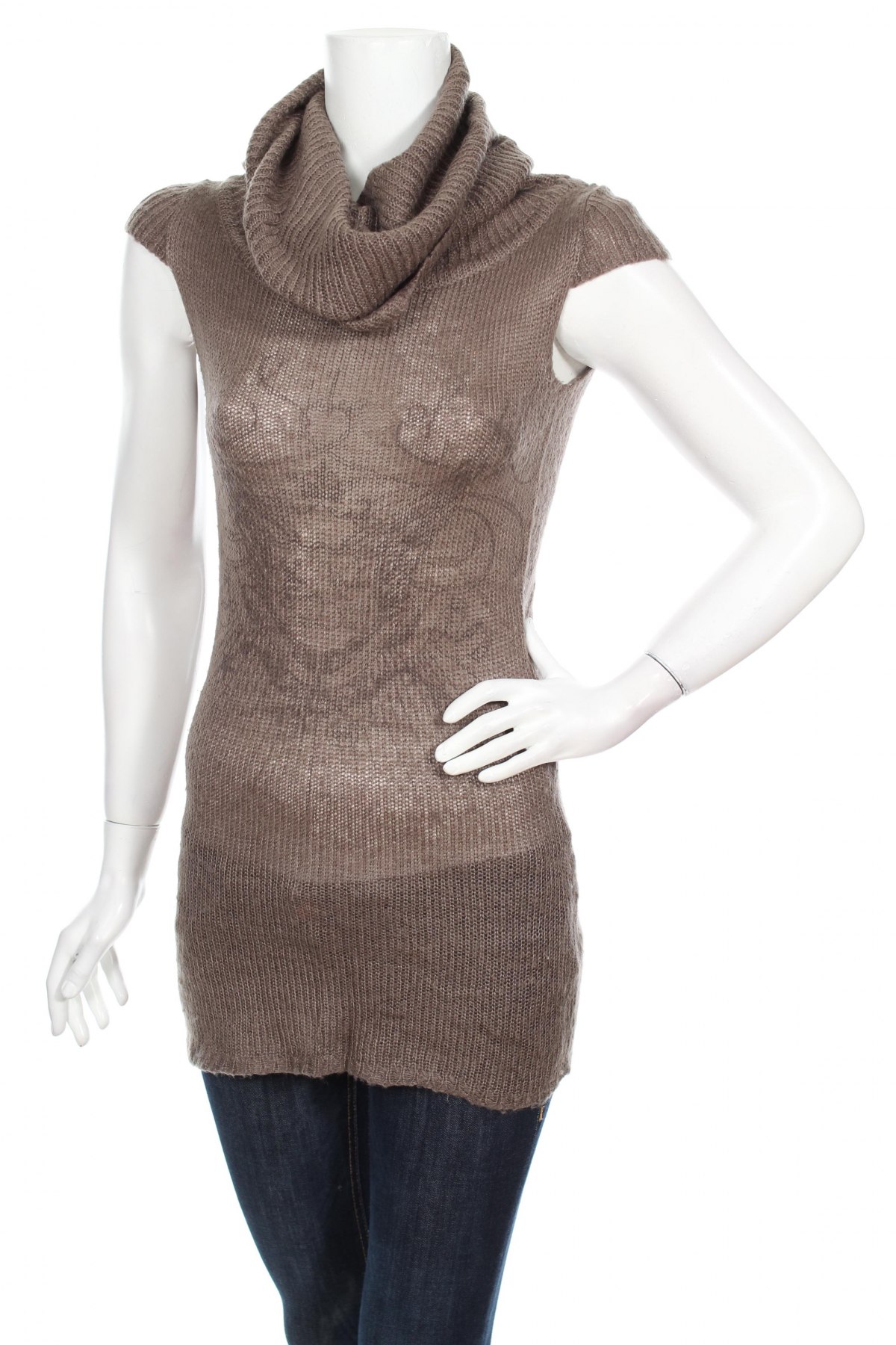 Дамски пуловер Urban Surface, Размер XS, Цвят Бежов, Цена 20,40 лв.