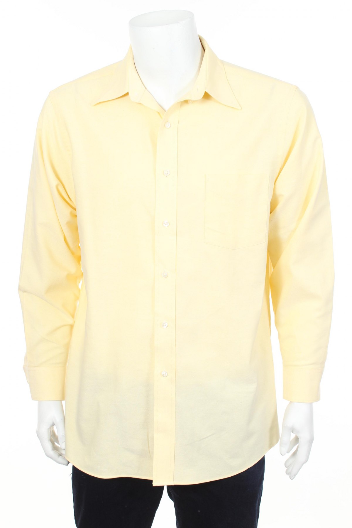 Мъжка риза Van Heusen, Размер L, Цвят Жълт, Цена 17,85 лв.