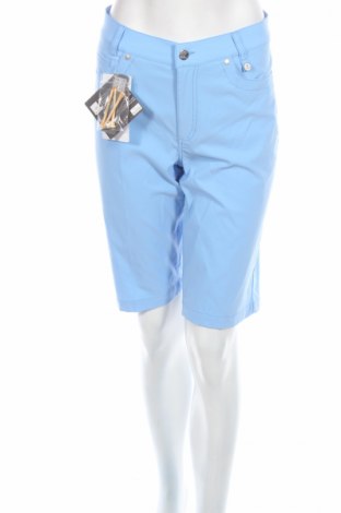 Дамски къс панталон Golfino, Размер L, Цвят Син, 94% полиестер, 6% еластан, Цена 37,00 лв.