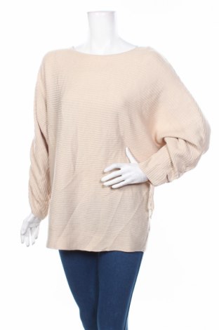 Γυναικείο πουλόβερ A.N.A., Μέγεθος L, Χρώμα  Μπέζ, Τιμή 4,33 €