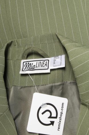 Дамско сако Mia Linea, Размер M, Цвят Зелен, Цена 7,75 лв.