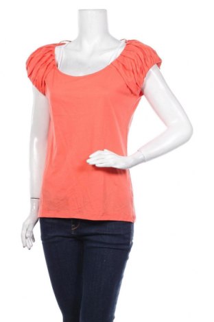Дамска блуза Esprit, Размер L, Цвят Оранжев, 50% памук, 50% модал, Цена 16,90 лв.