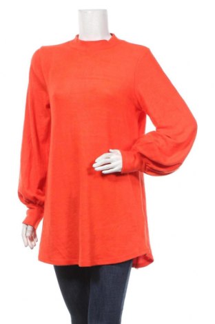 Γυναικεία μπλούζα Gina Tricot, Μέγεθος M, Χρώμα Πορτοκαλί, 58% βισκόζη, 39% πολυεστέρας, 3% ελαστάνη, Τιμή 16,89 €