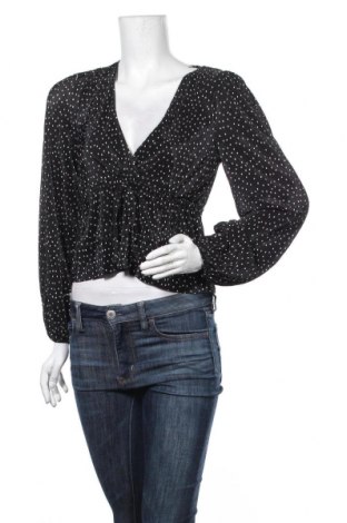 Γυναικεία μπλούζα Pull&Bear, Μέγεθος M, Χρώμα Μαύρο, Πολυεστέρας, Τιμή 16,89 €