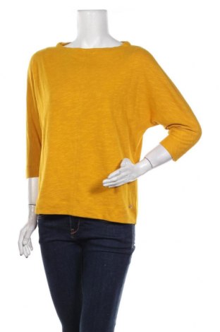 Дамска блуза S.Oliver, Размер S, Цвят Жълт, 54% памук, 23% полиестер, 23% вискоза, Цена 24,15 лв.
