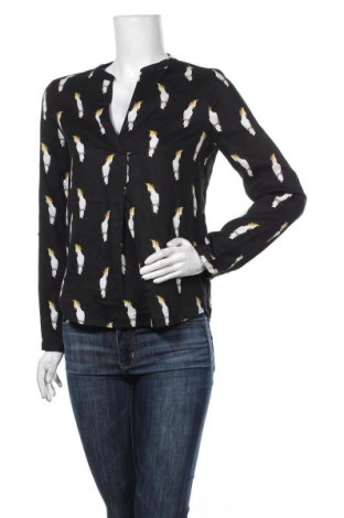 Дамска блуза S.Oliver, Размер XS, Цвят Черен, Лиосел, Цена 30,60 лв.