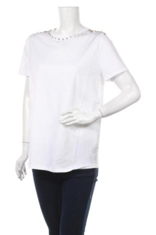 Дамска блуза TWINSET, Размер XL, Цвят Бял, Памук, Цена 83,85 лв.