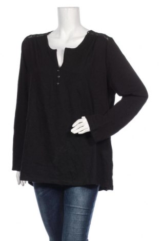 Дамска блуза Yessica, Размер XL, Цвят Черен, 100% памук, Цена 27,30 лв.