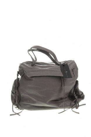 Дамска чанта Aridza Bross, Цвят Сив, Естествена кожа, Цена 294,50 лв.