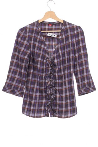 Дамска риза S.Oliver, Размер XS, Цвят Многоцветен, 97% памук, 3% еластан, Цена 10,40 лв.