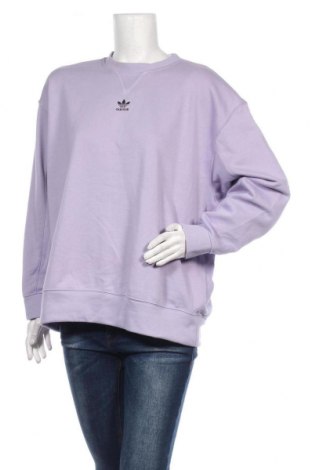 Γυναικεία αθλητική μπλούζα Adidas Originals, Μέγεθος L, Χρώμα Βιολετί, 70% βαμβάκι, 30% πολυεστέρας, Τιμή 34,41 €