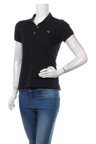 Γυναικείο t-shirt Gant, Μέγεθος S, Χρώμα Μαύρο, Βαμβάκι, Τιμή 39,44 €