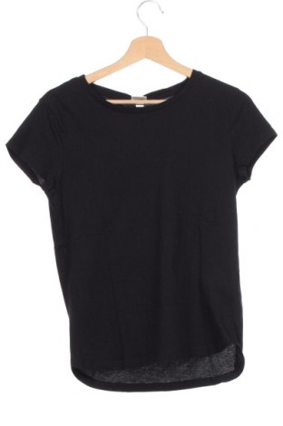 Дамска тениска H&M, Размер XS, Цвят Черен, Памук, Цена 22,00 лв.