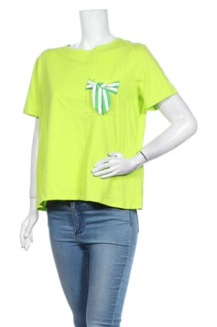 Γυναικείο t-shirt Rinascimento, Μέγεθος L, Χρώμα Πράσινο, Βαμβάκι, Τιμή 30,54 €