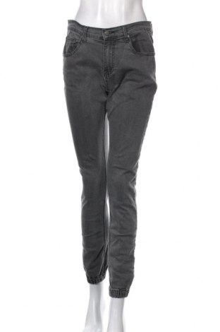 Damskie jeansy, Rozmiar L, Kolor Szary, 98% bawełna, 2% elastyna, Cena 34,65 zł