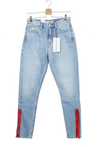 Damskie jeansy Calvin Klein Jeans, Rozmiar S, Kolor Niebieski, Bawełna, Cena 453,25 zł