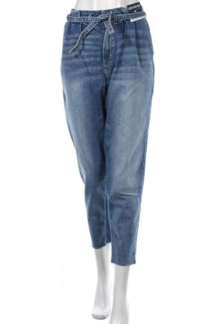 Damskie jeansy Hollister, Rozmiar L, Kolor Niebieski, 92% bawełna, 6% poliester, 2% elastyna, Cena 138,25 zł