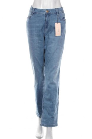 Damskie jeansy Triangle By s.Oliver, Rozmiar XXL, Kolor Niebieski, 98% bawełna, 2% elastyna, Cena 225,75 zł